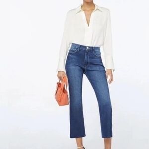 FRAME Sylvie Kick Boot Jeans - Size 26